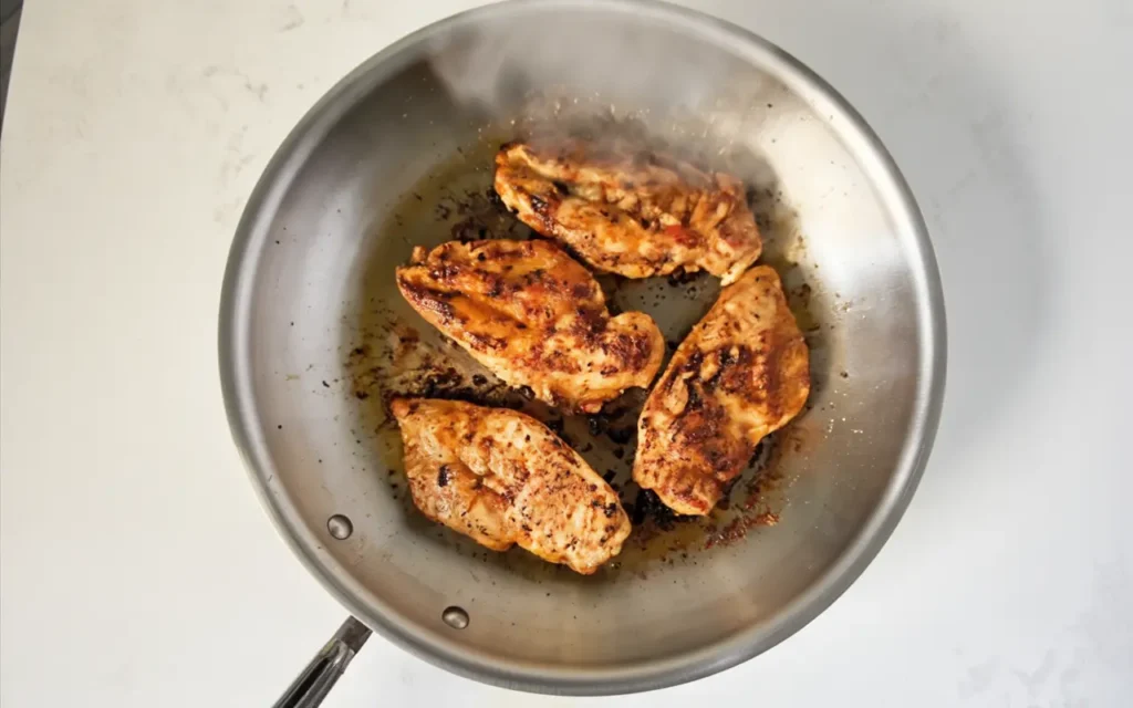 Season & Cook the Chicken