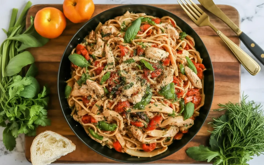 What to Serve with Tuscan Chicken Pasta