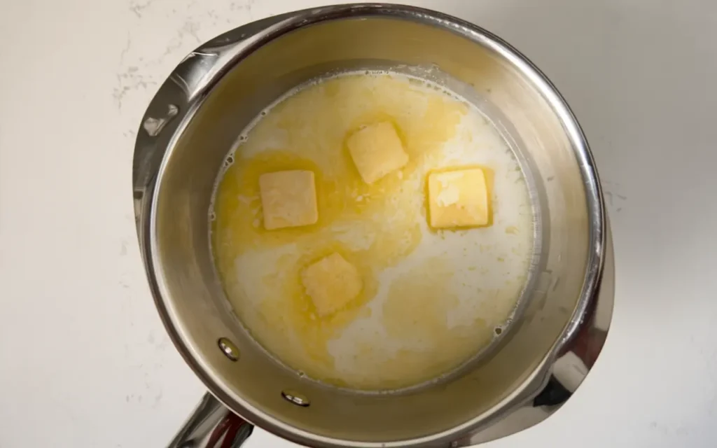 Add Butter, Milk, and Seasonings