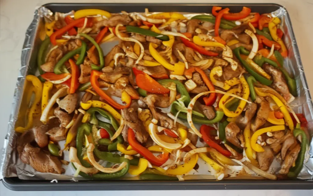 How to Make Sheet Pan Chicken Fajitas