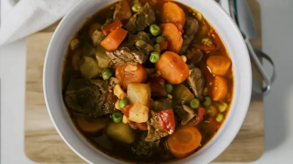 instant pot vegetable beef soup
