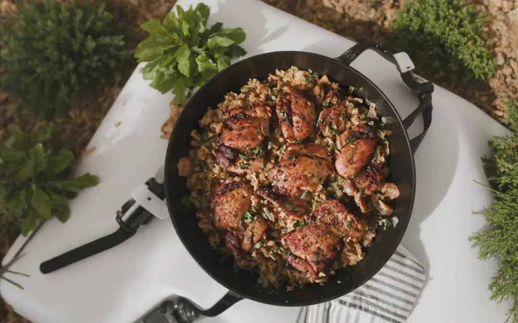 one pan chicken and rice