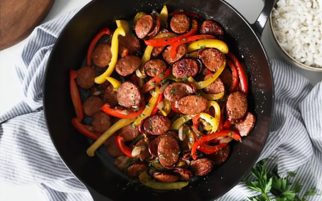 sausage and peppers recipe