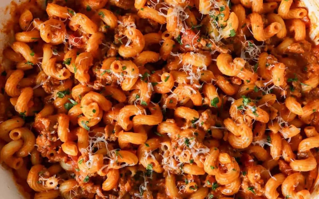 creamy italian sausage pasta