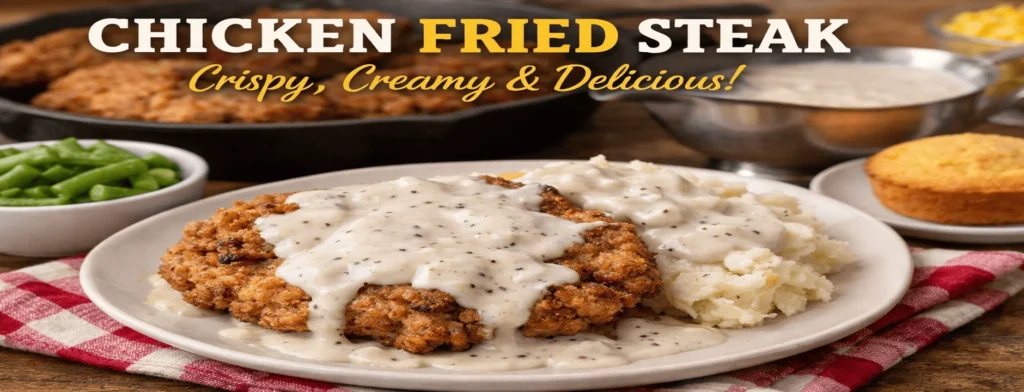 how to make chicken fried steak​