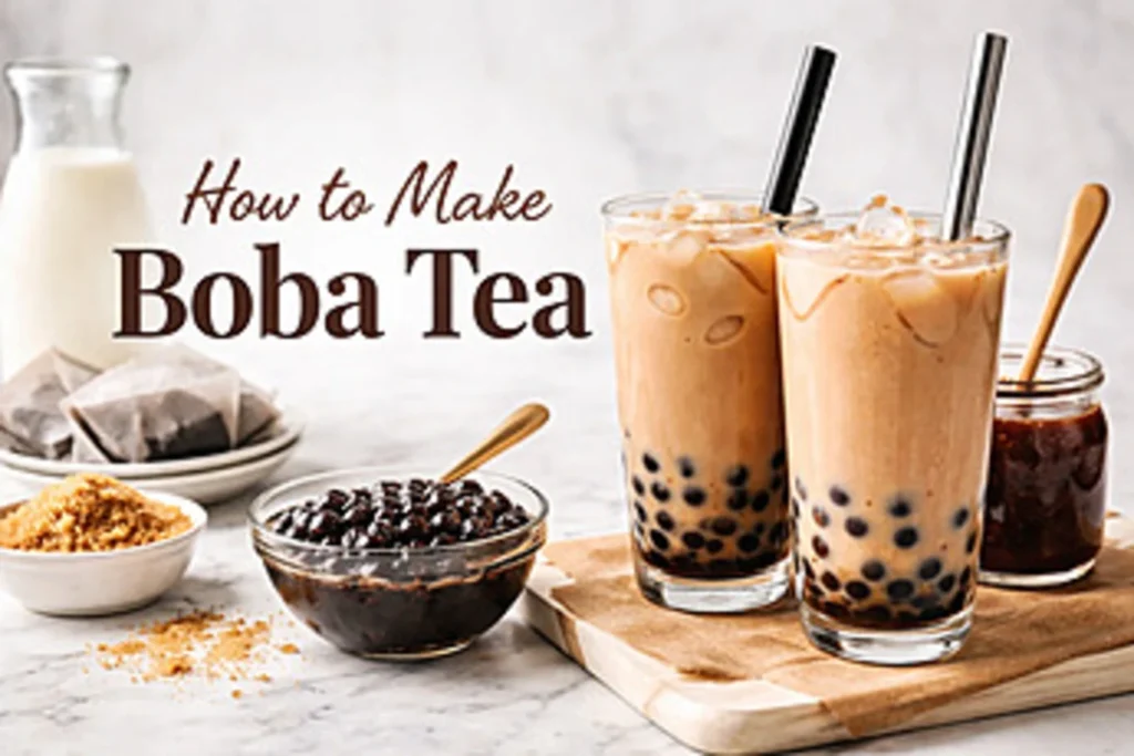 How to Make Boba Tea