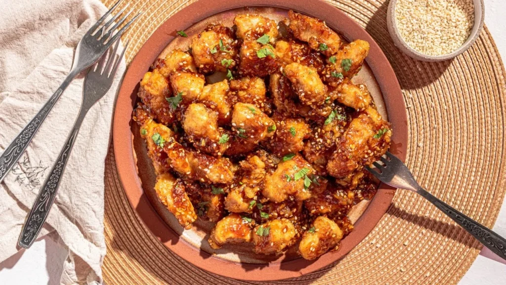 Sesame Ground Chicken