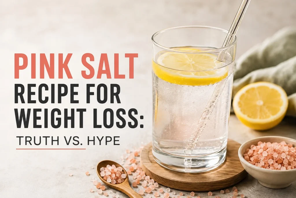 Pink Salt Recipe for Weight Loss: Truth vs. Hype