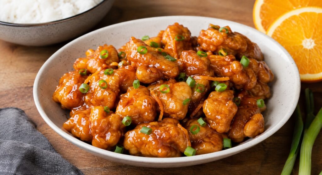 orange chicken
